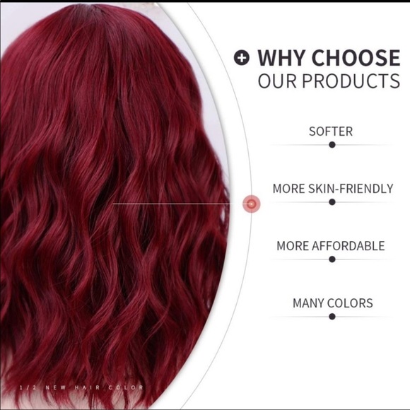 ?️ Curly Wave Synthetic Heat Resistant Wig main image 4
